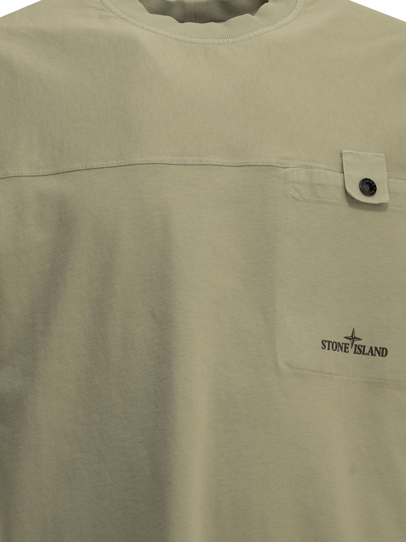 Stone Island Cool T-shirt with logo - Green