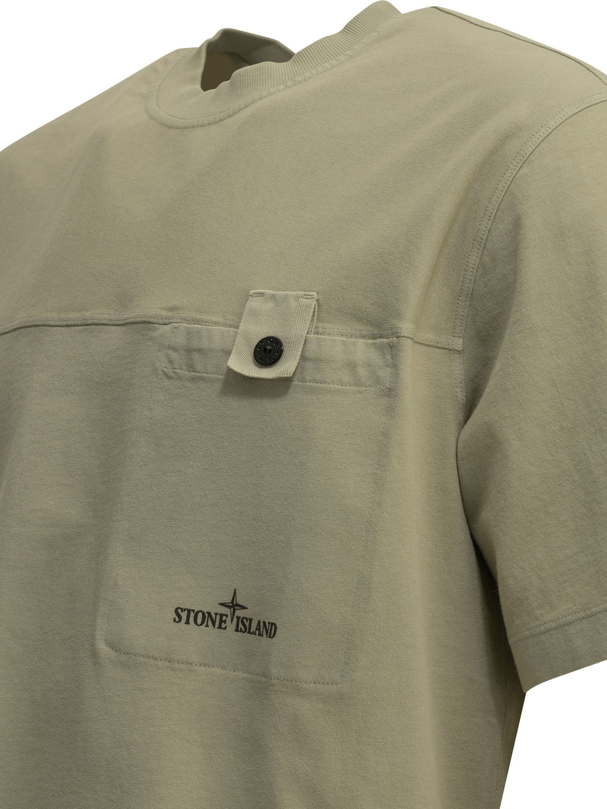 Stone Island Cool T-shirt with logo - Green