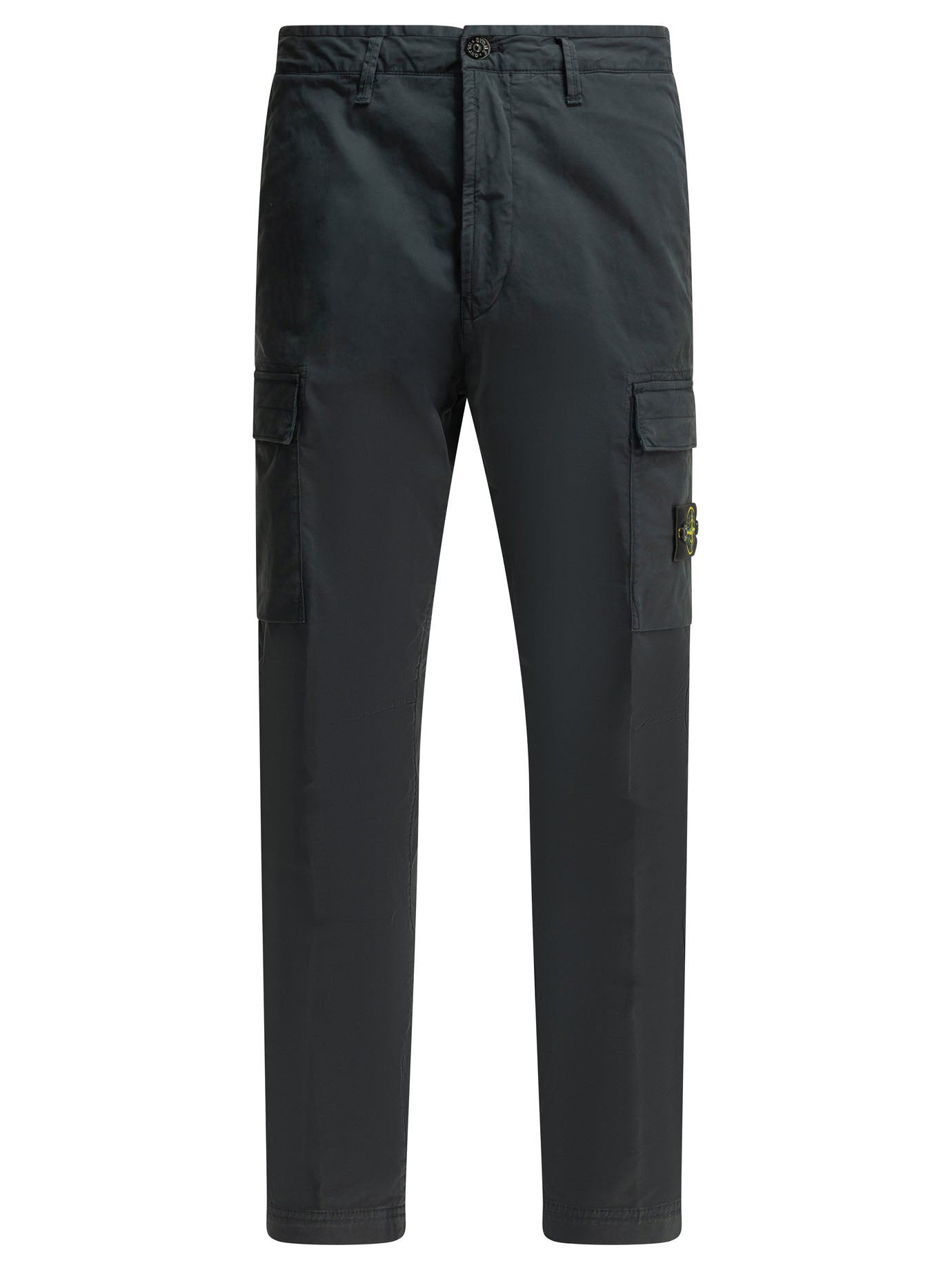 Stone Island "Stretch Organic Cotton Twill" Cargo pants - Blue