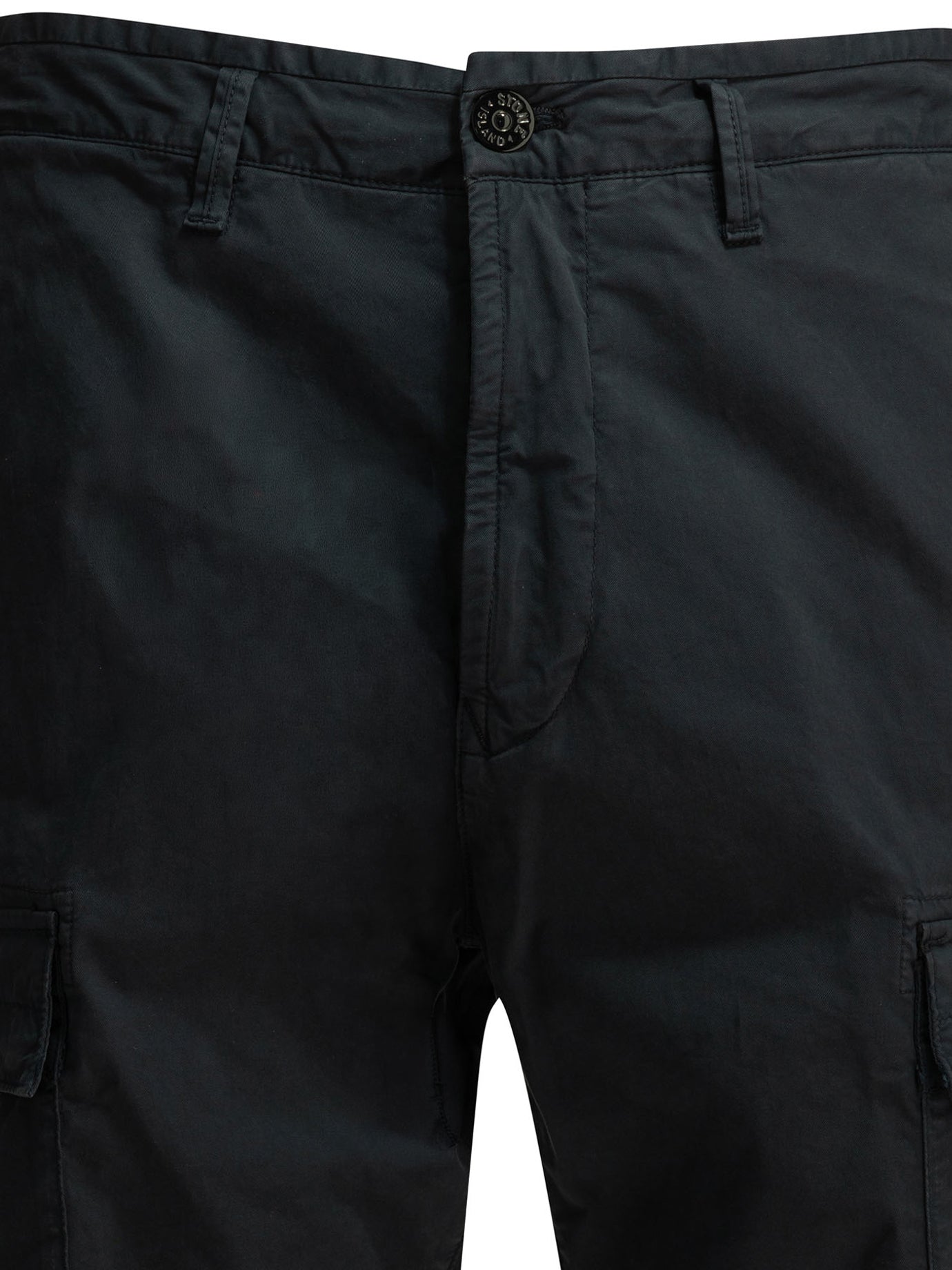 Stone Island "Stretch Organic Cotton Twill" Cargo pants - Blue
