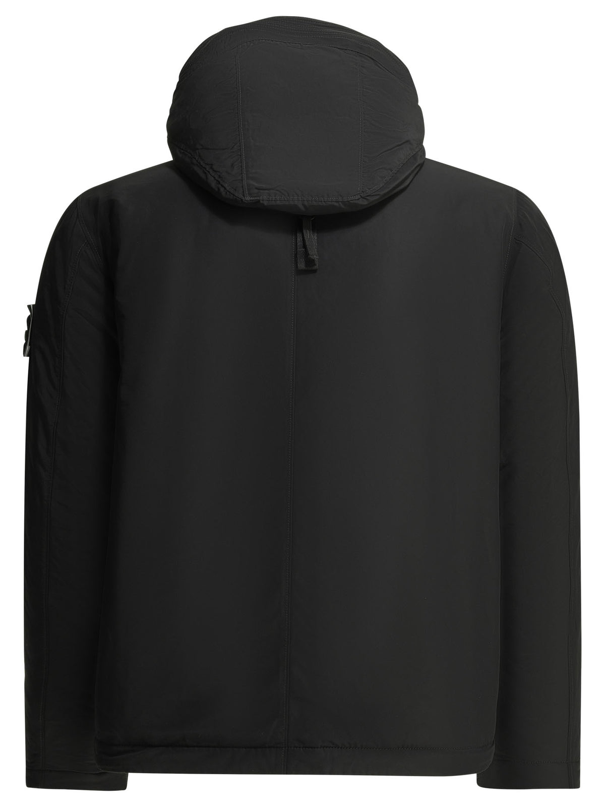 Stone Island "Crinkle Reps NY" Short Down Jacket - Black
