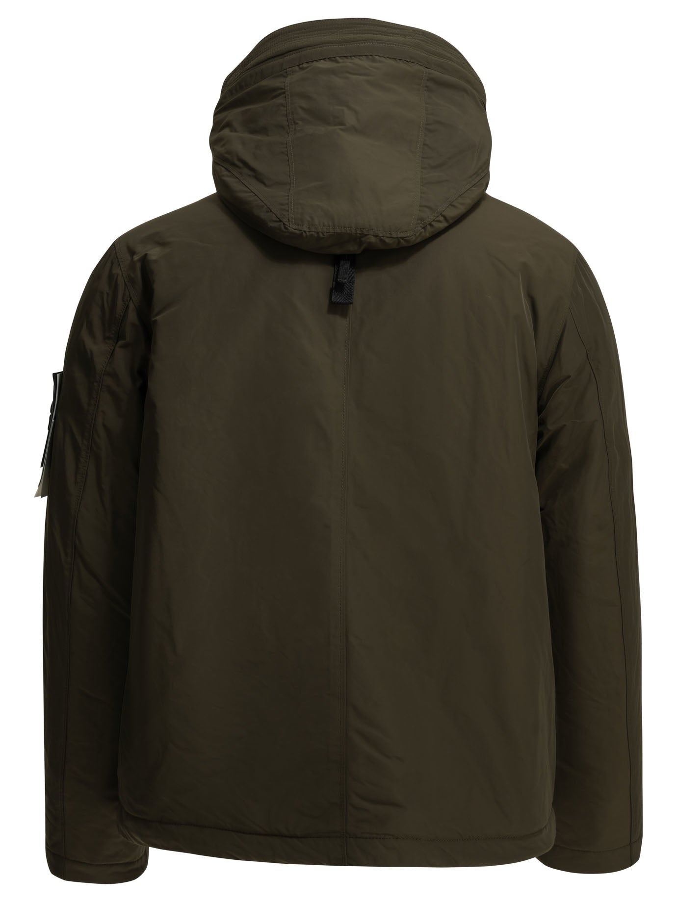 Stone Island "Crinkle Reps NY" Short Down Jacket - Brown