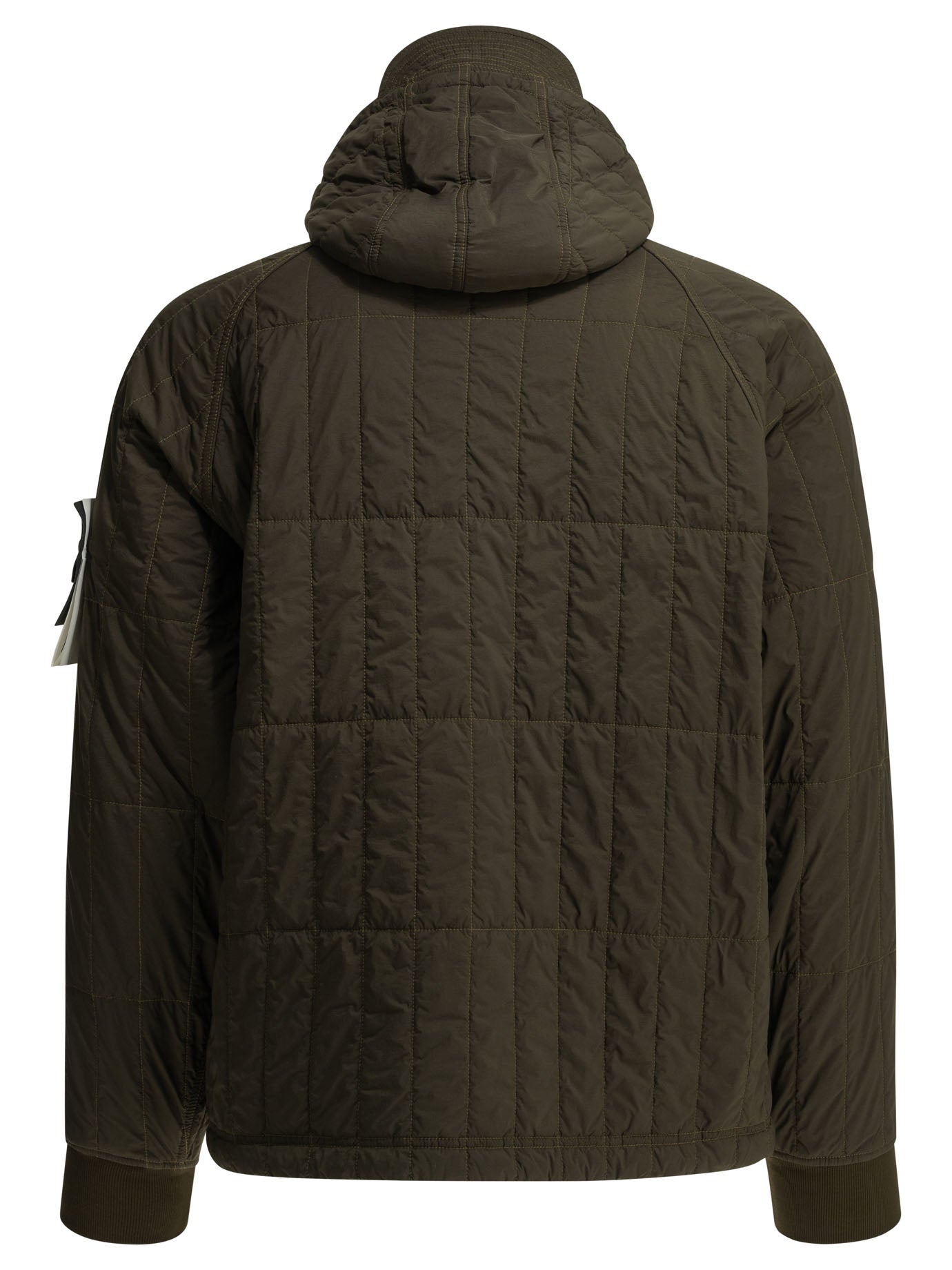 Stone Island "Ultralight Nylon" Quilted Jacket - Brown