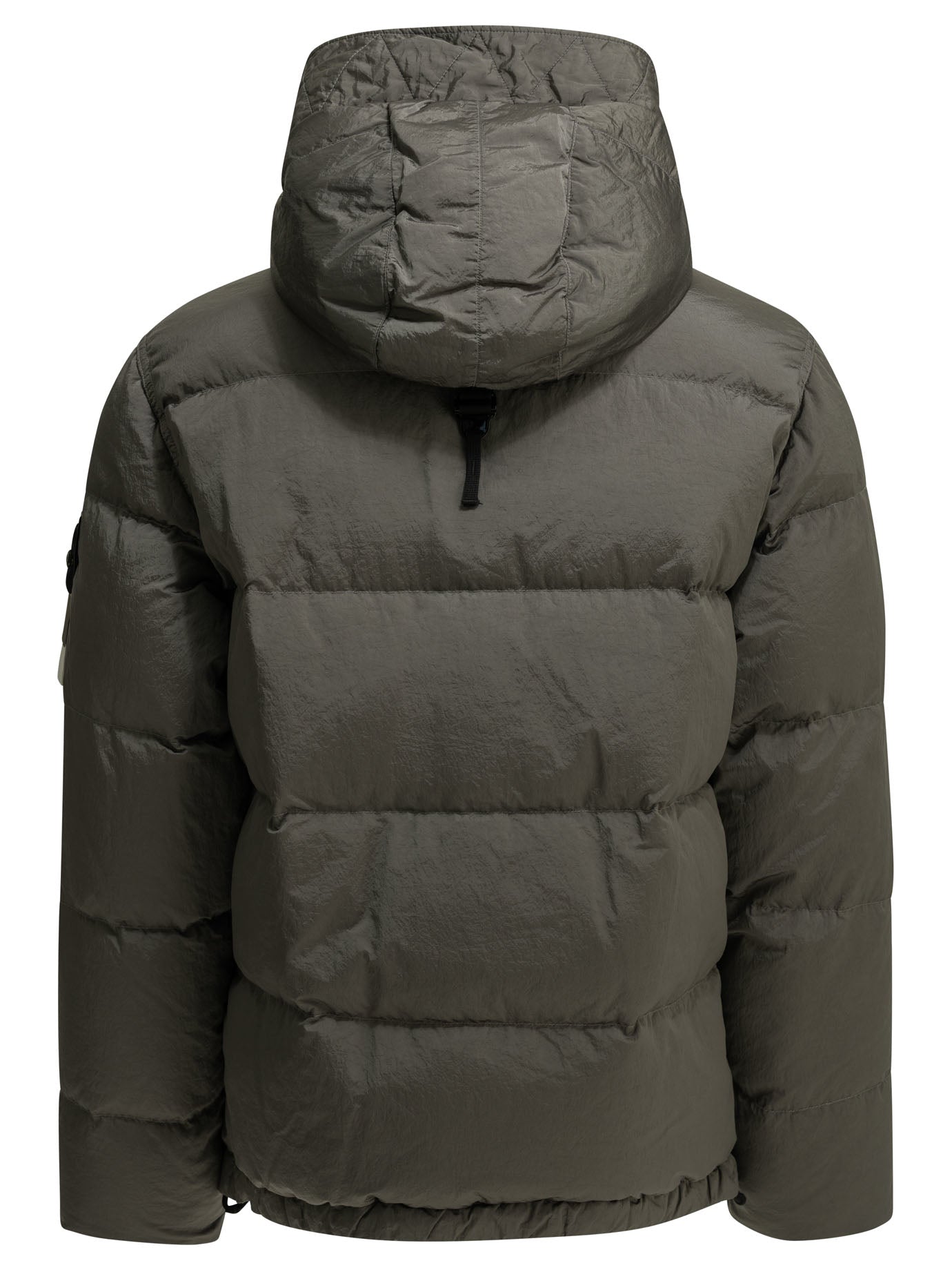 Stone Island "Nylon Metal" Short Down Jacket - Grey