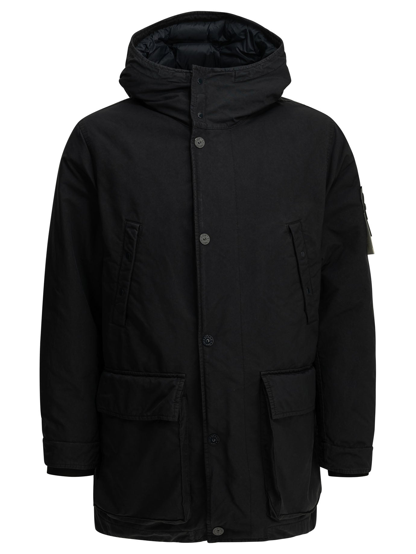 Stone Island "Ghost" Parka - Blue