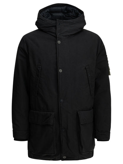 Stone Island "Ghost" Parka - Blue