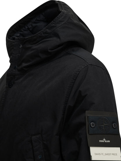 Stone Island "Ghost" Parka - Blue