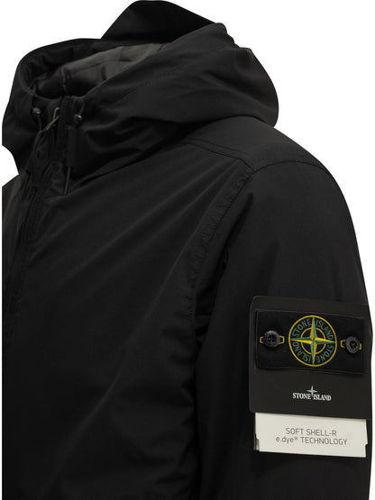 Stone Island "R_E.DYE® TECHNOLOGY" Parka - Black