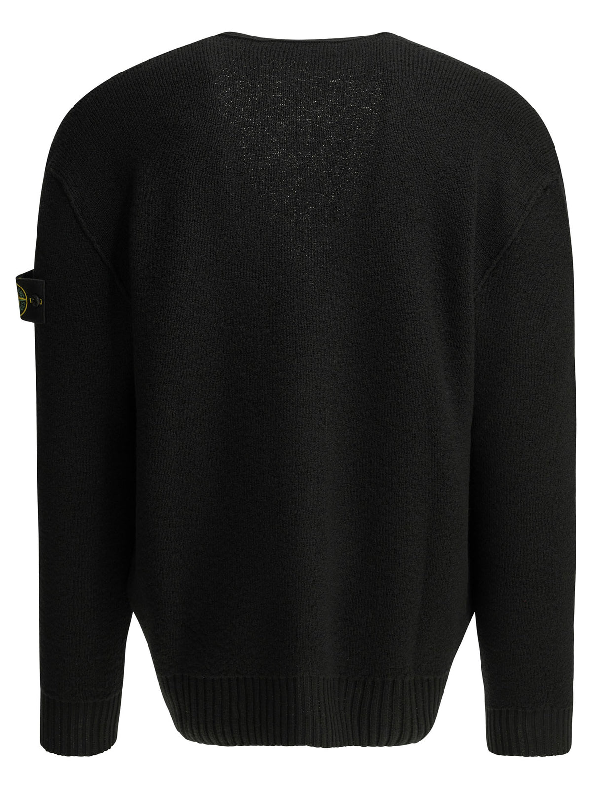 Stone Island "Pure RWS Wool" Cardigan - Black