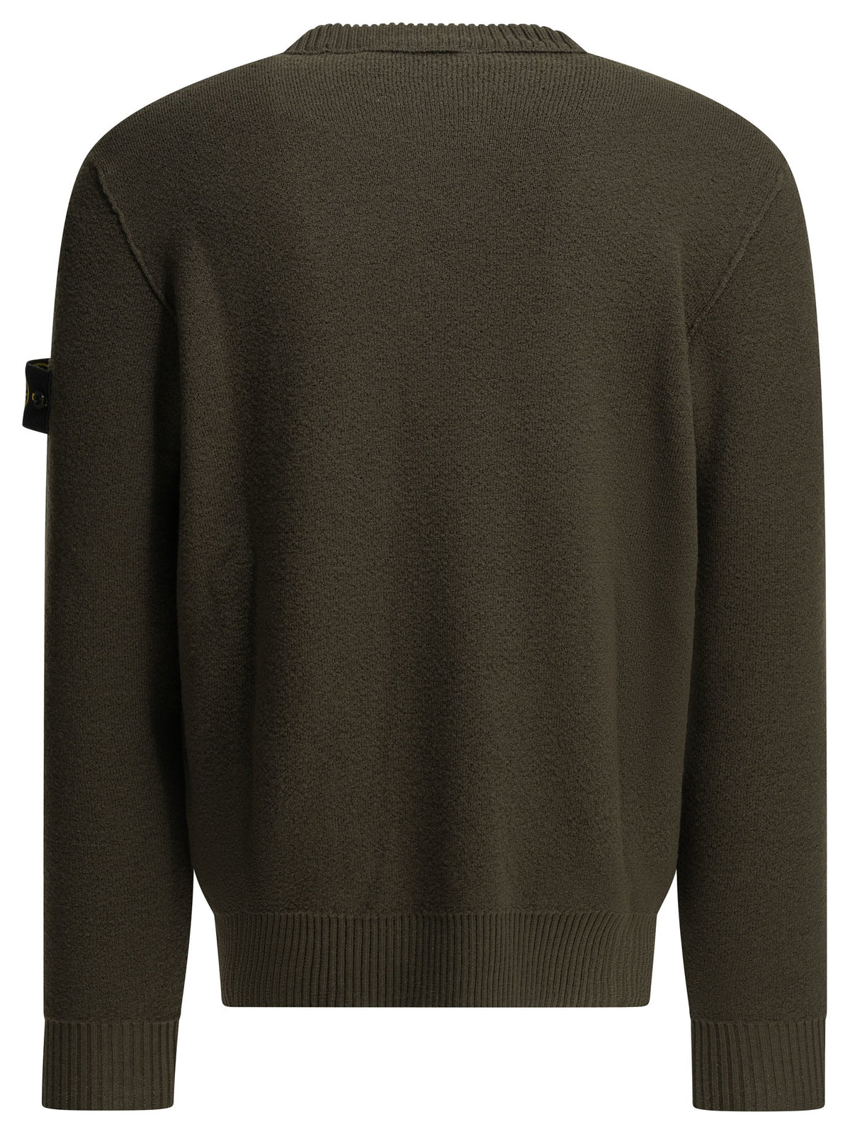 Stone Island Crew-neck sweater with logo - Grey