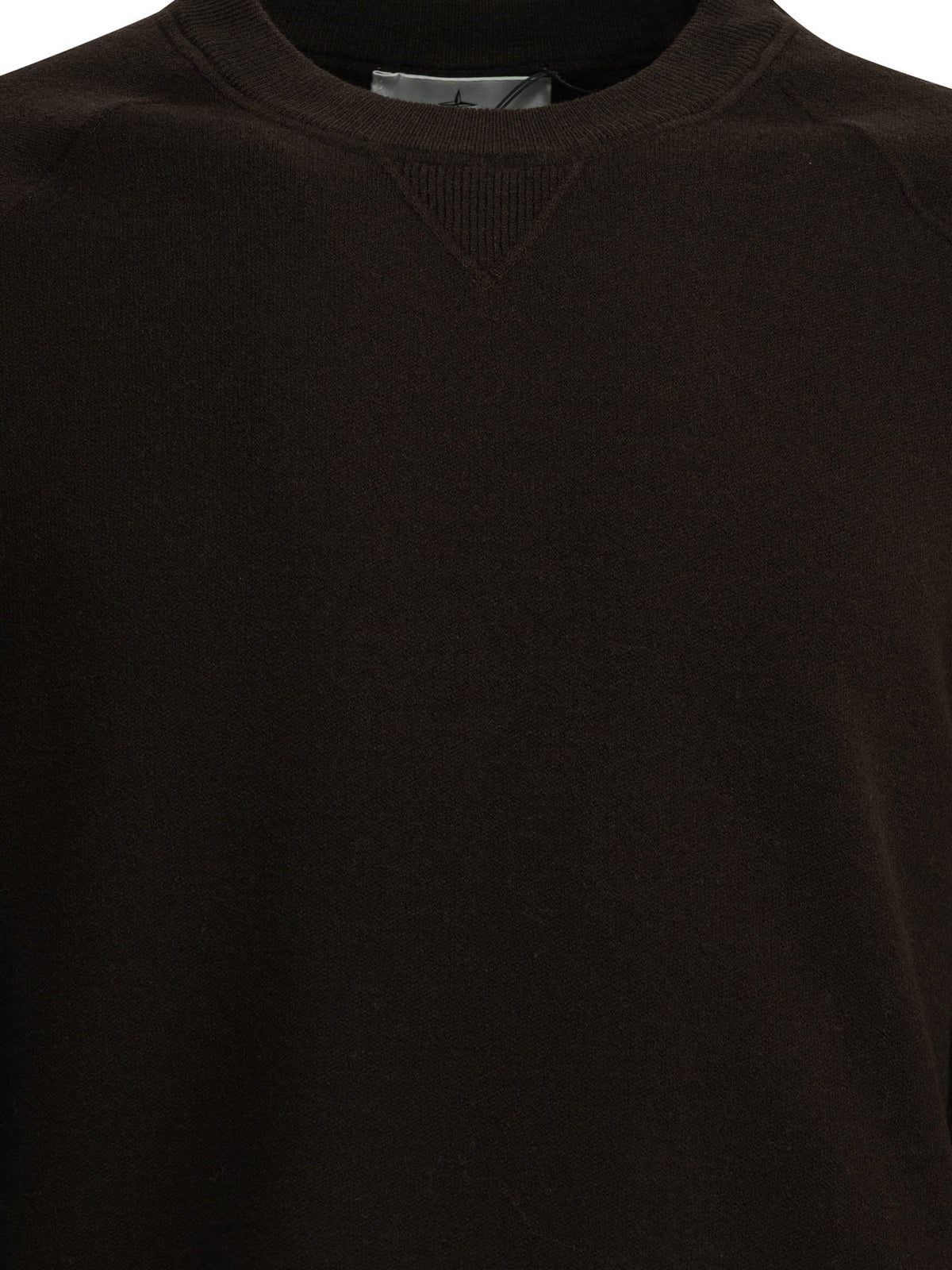 Stone Island Crew-neck sweater with logo - Brown