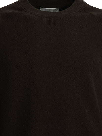 Stone Island Crew-neck sweater with logo - Brown