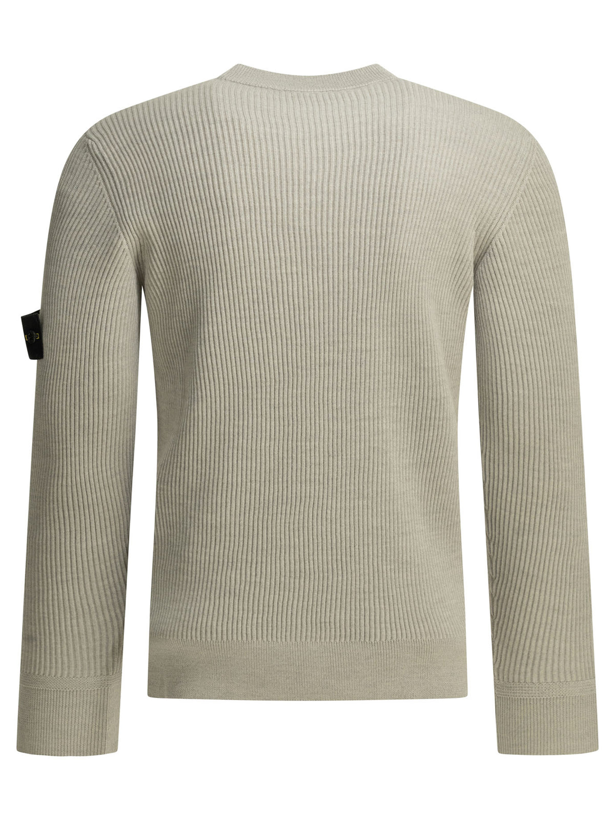 Stone Island Crew-neck sweater with logo - Grey