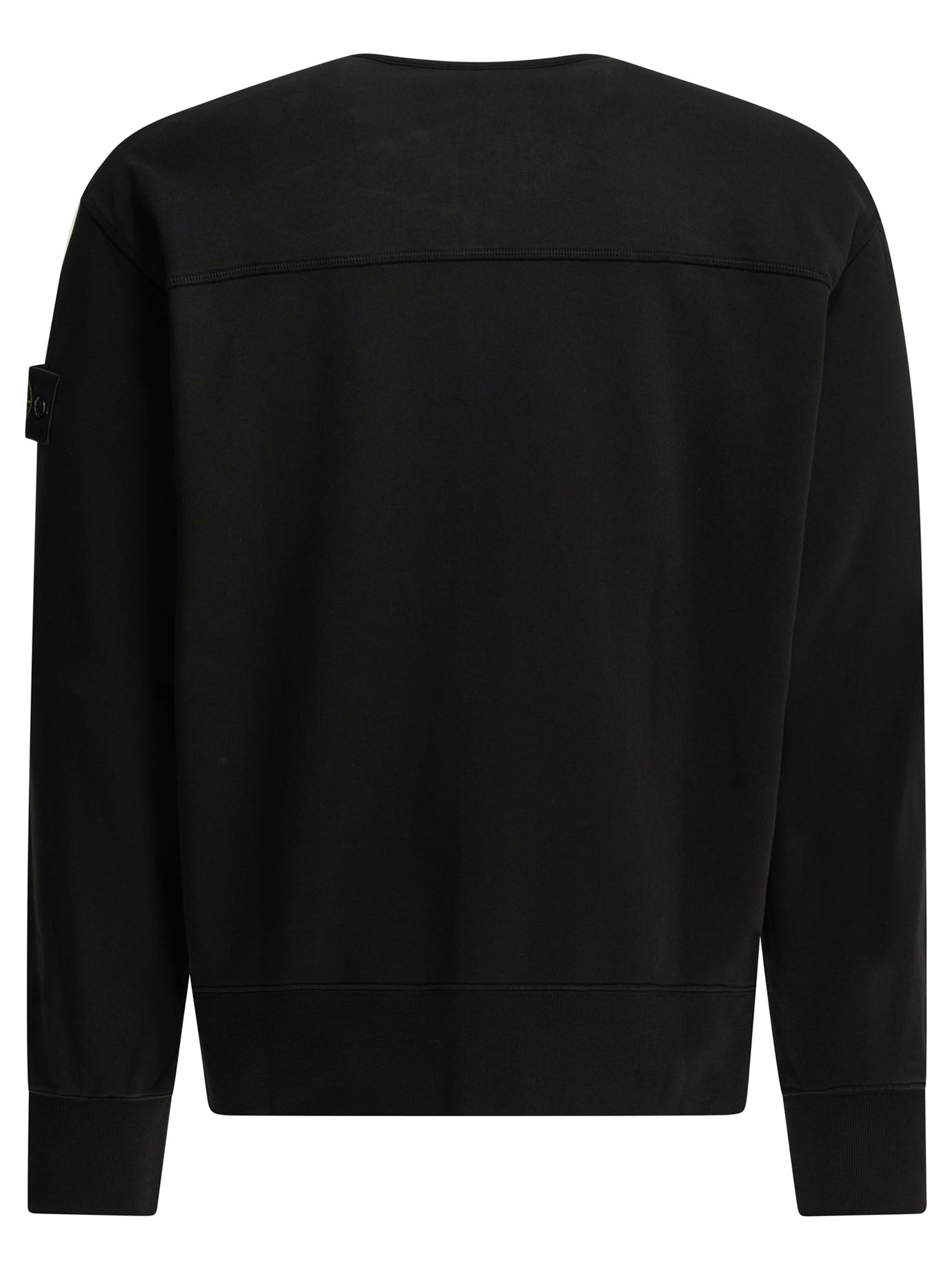 Stone Island Cardigan with logo - Black