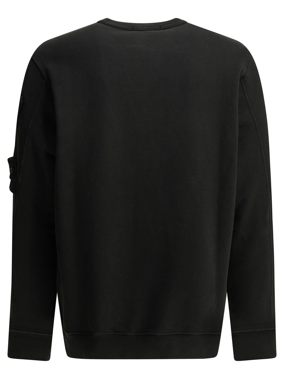 Stone Island Crewneck sweatshirt with logo - Black