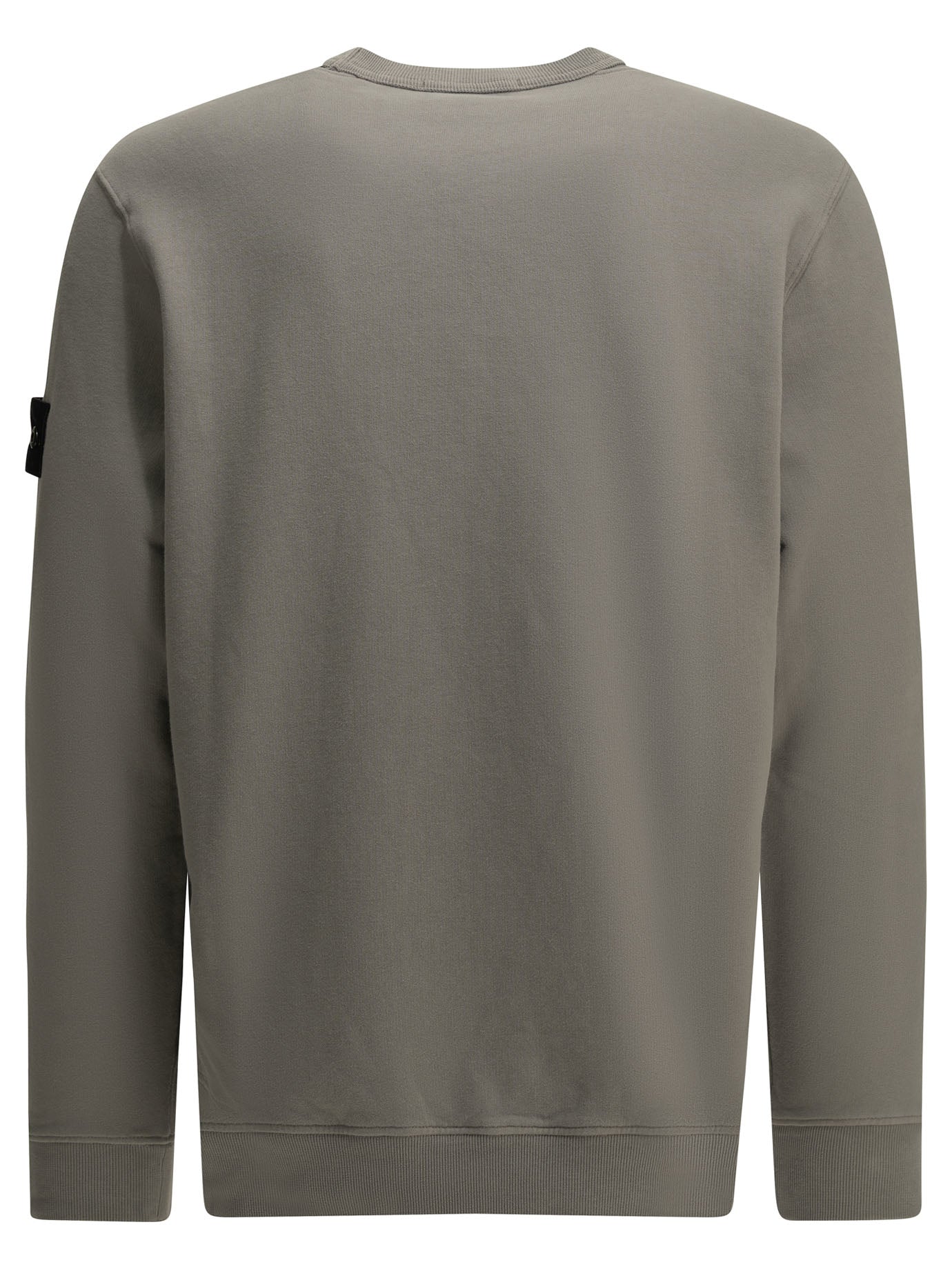 Stone Island Crewneck sweatshirt with logo - Grey