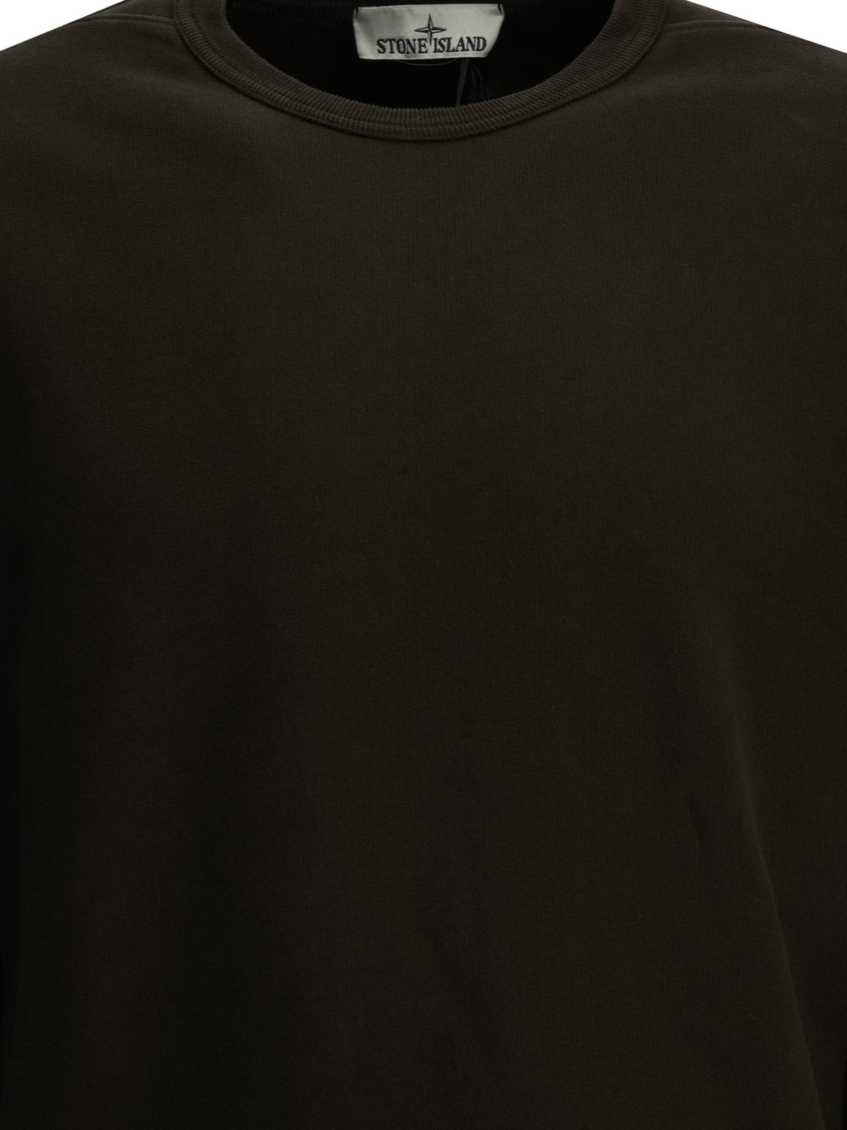 Stone Island Crewneck sweatshirt with logo - Grey
