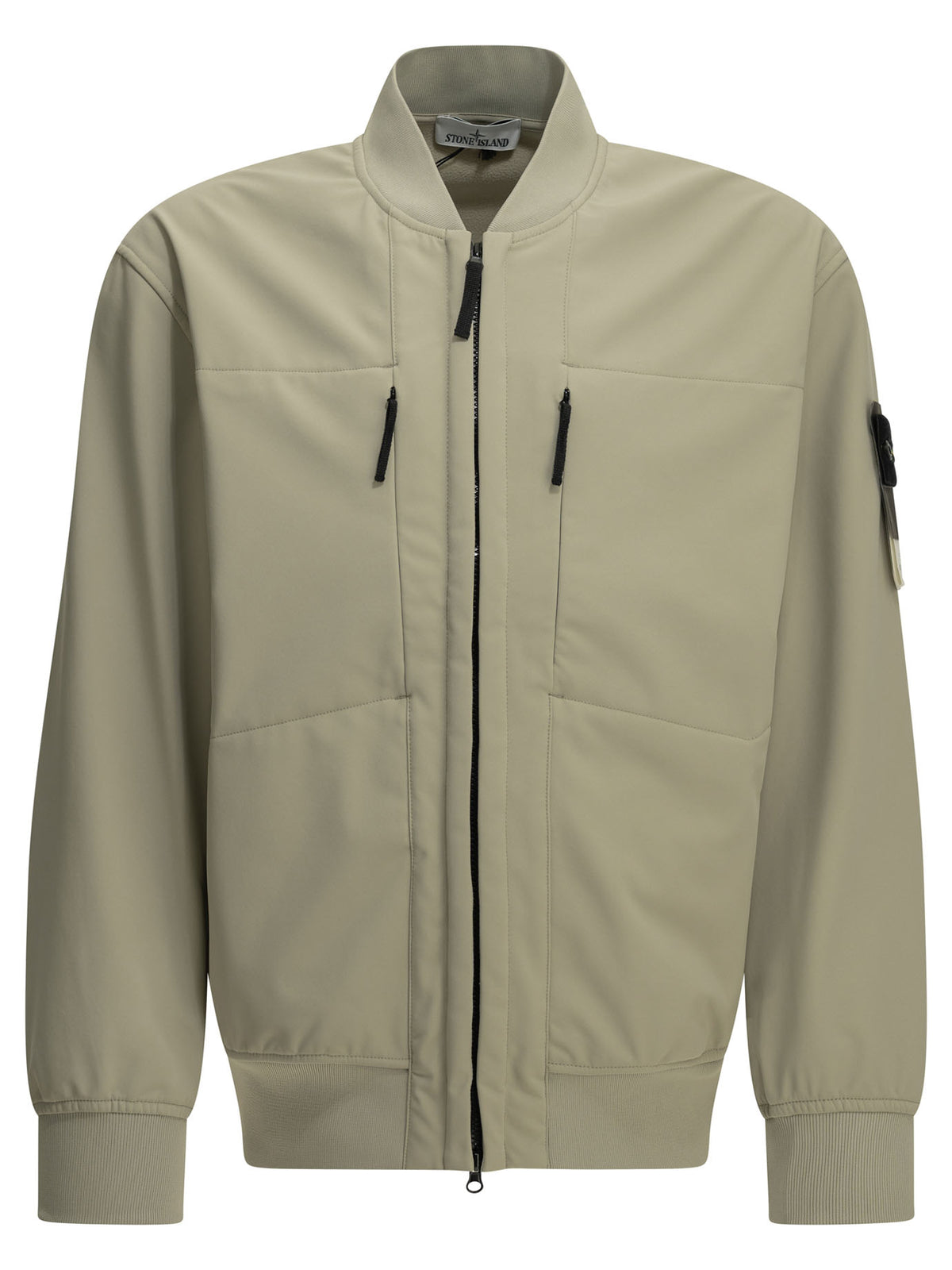 Stone Island "Soft Shell" Bomber Jacket - Beige