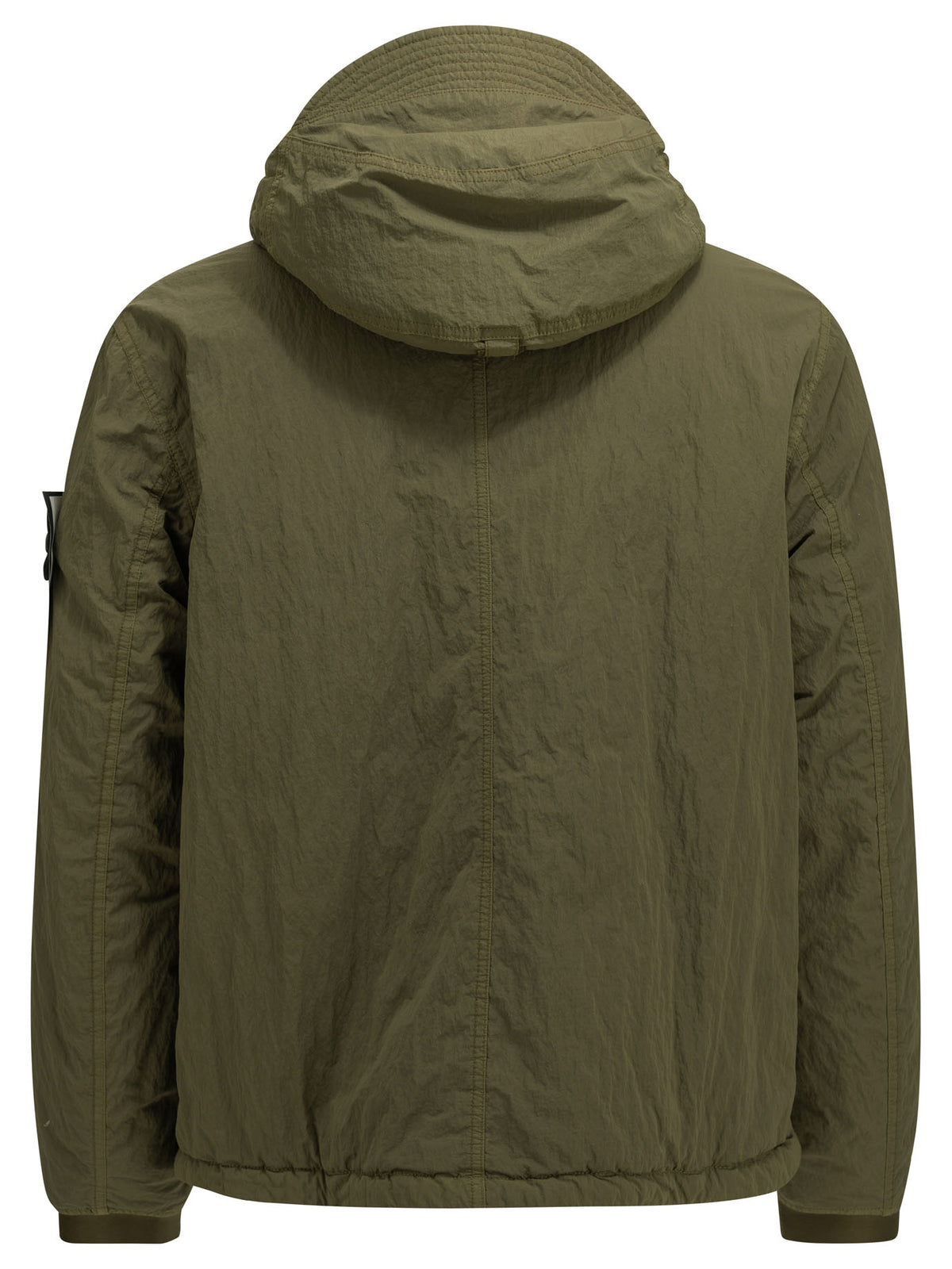 Stone Island "Warp Rib" Parka - Green