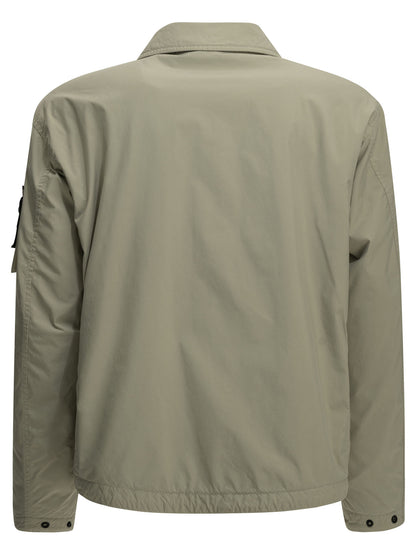 Stone Island "Light Compact" Padded Jacket - Beige