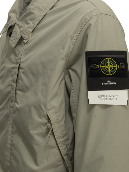 Stone Island "Light Compact" Padded Jacket - Beige