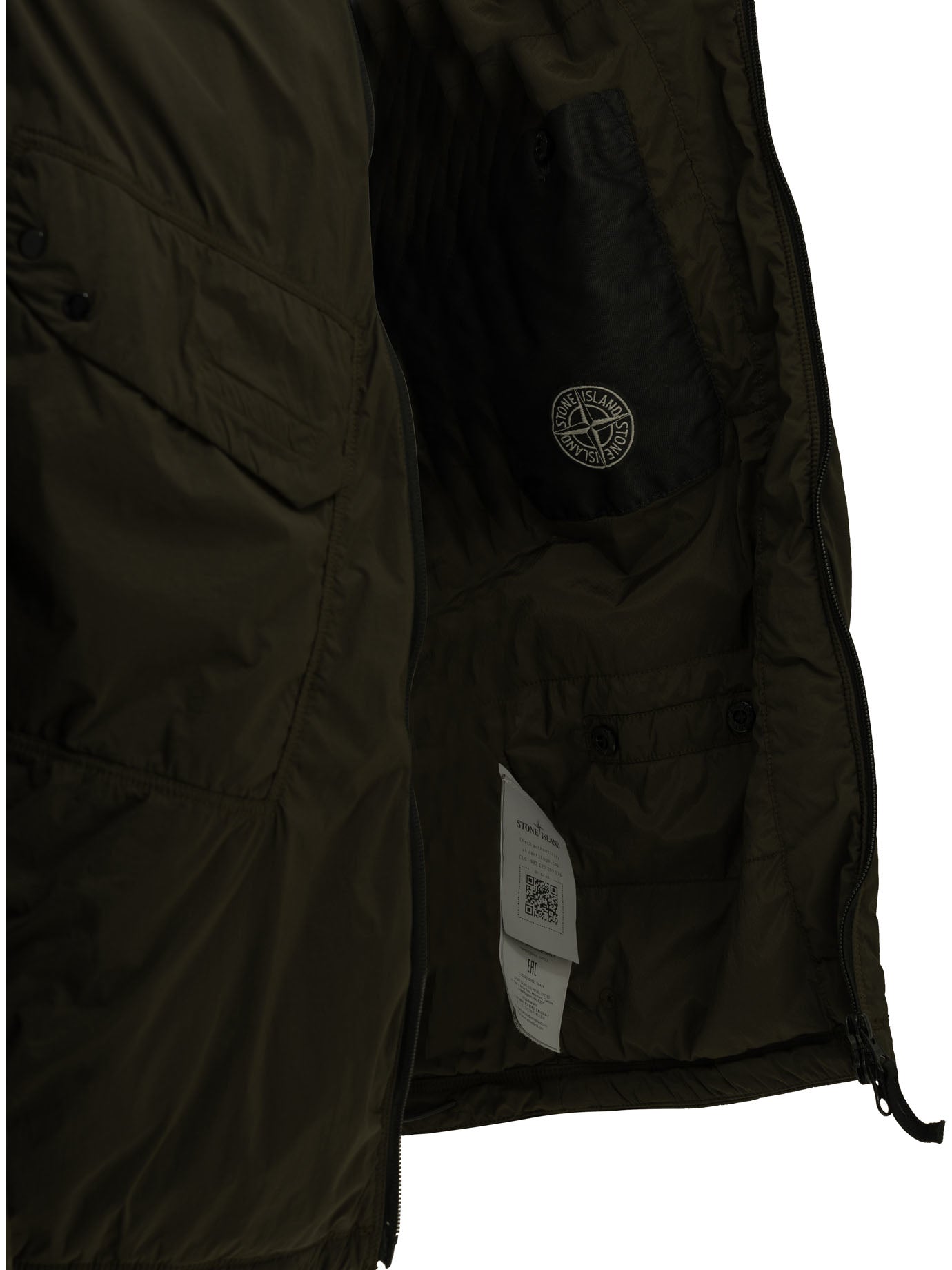 Stone Island "Ultralight Nylon" Padded Jacket - Green