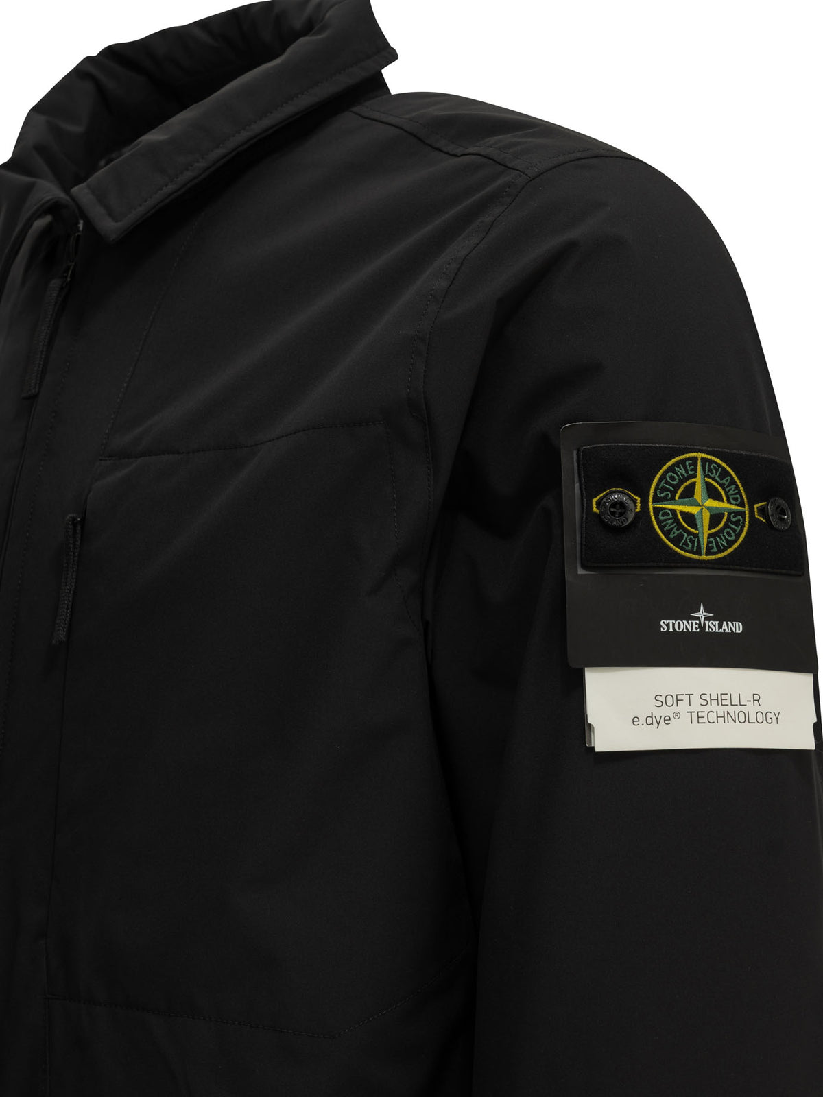Stone Island "Soft Shell" Padded Jacket - Black