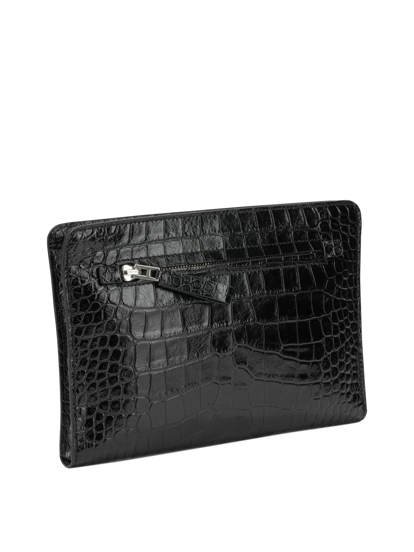 Tom Ford Leather Document Holder - Black