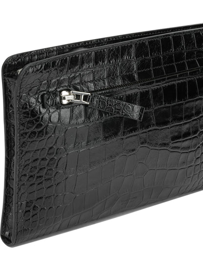 Tom Ford Leather Document Holder - Black