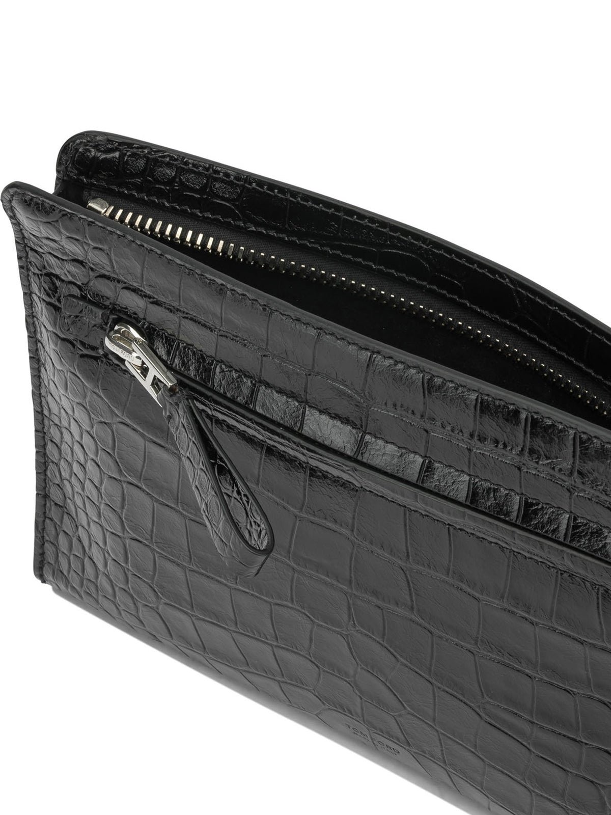Tom Ford Leather Document Holder - Black