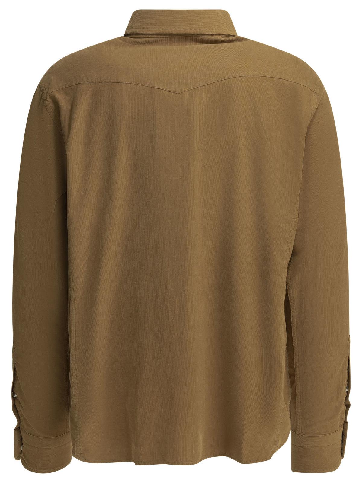 Tom Ford Corduroy Western Shirt - Beige