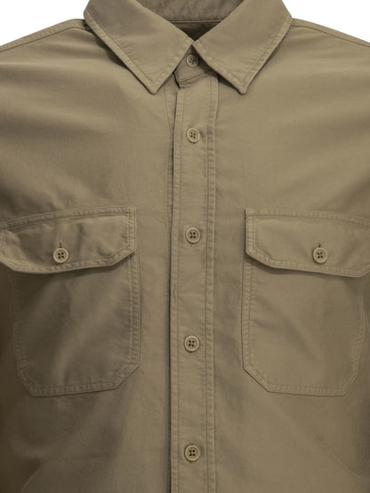 Tom Ford "Military" Casual Shirt - Beige