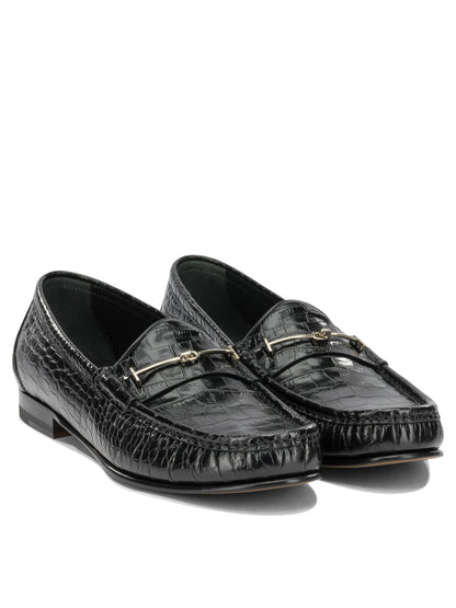 Tom Ford "Double T" Loafers - Black
