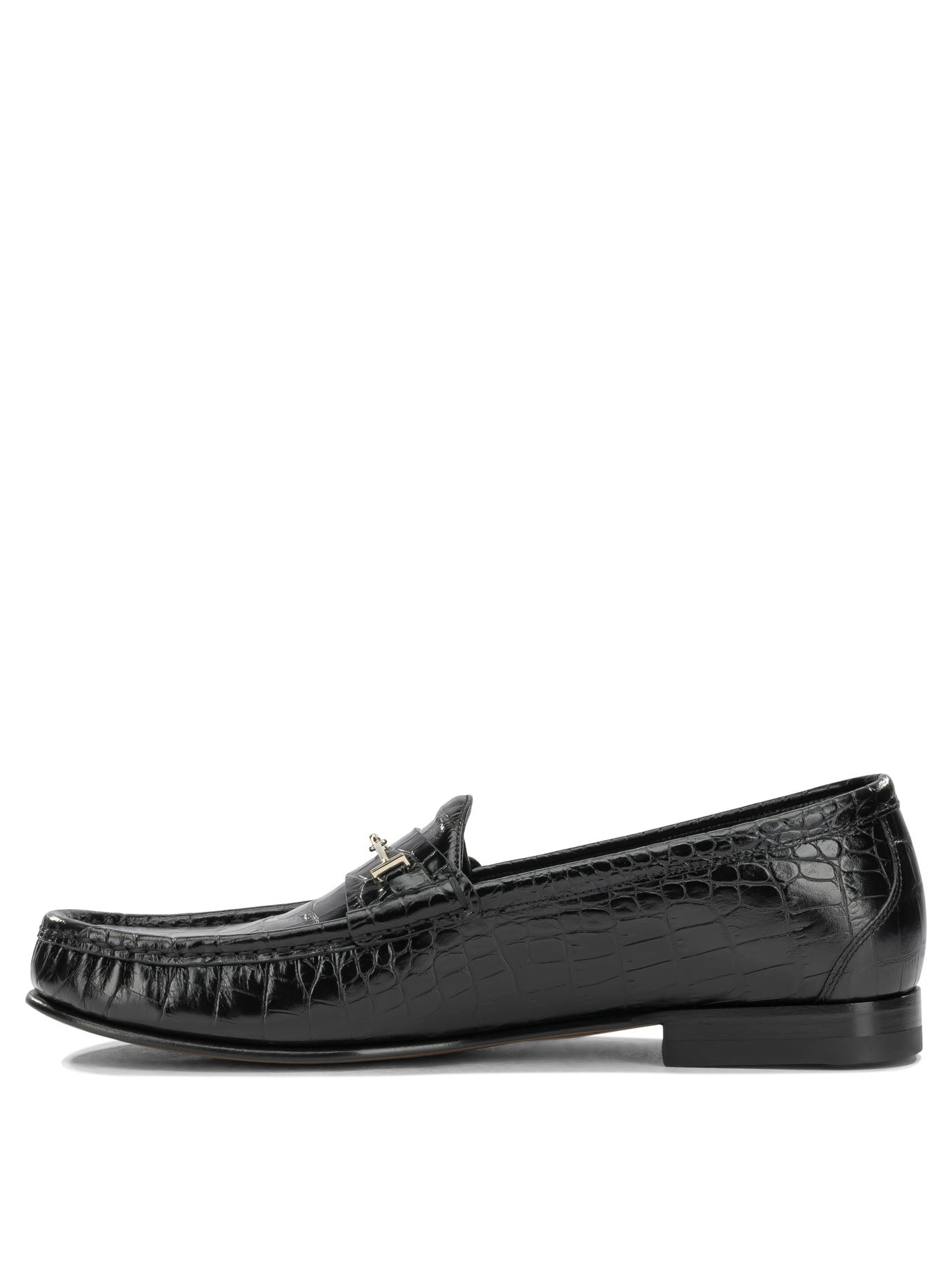 Tom Ford "Double T" Loafers - Black