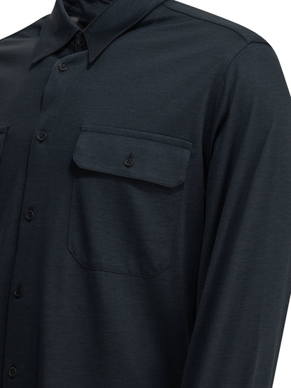 Tom Ford "Military" Casual shirt - Blue