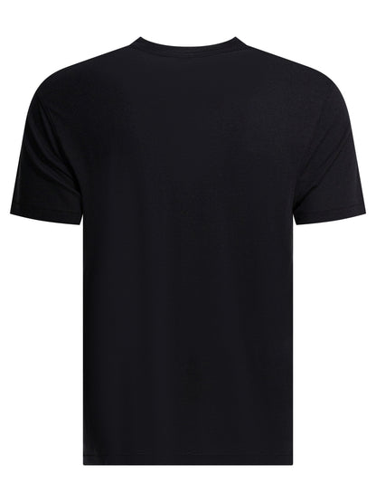 Tom Ford Round-neck T-shirt made of lyocell - Black