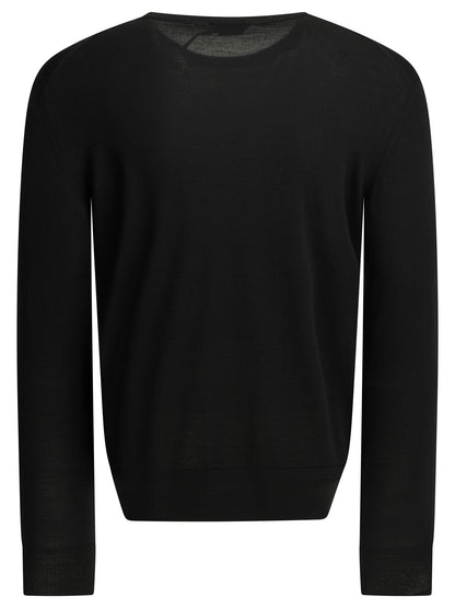 Tom Ford Wool crew neck sweater - Black
