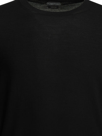 Tom Ford Wool crew neck sweater - Black