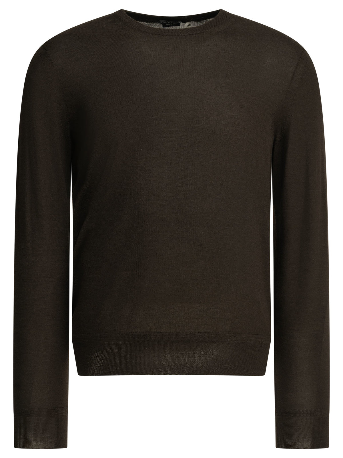 Tom Ford Cashmere and silk crew-neck sweater - Brown