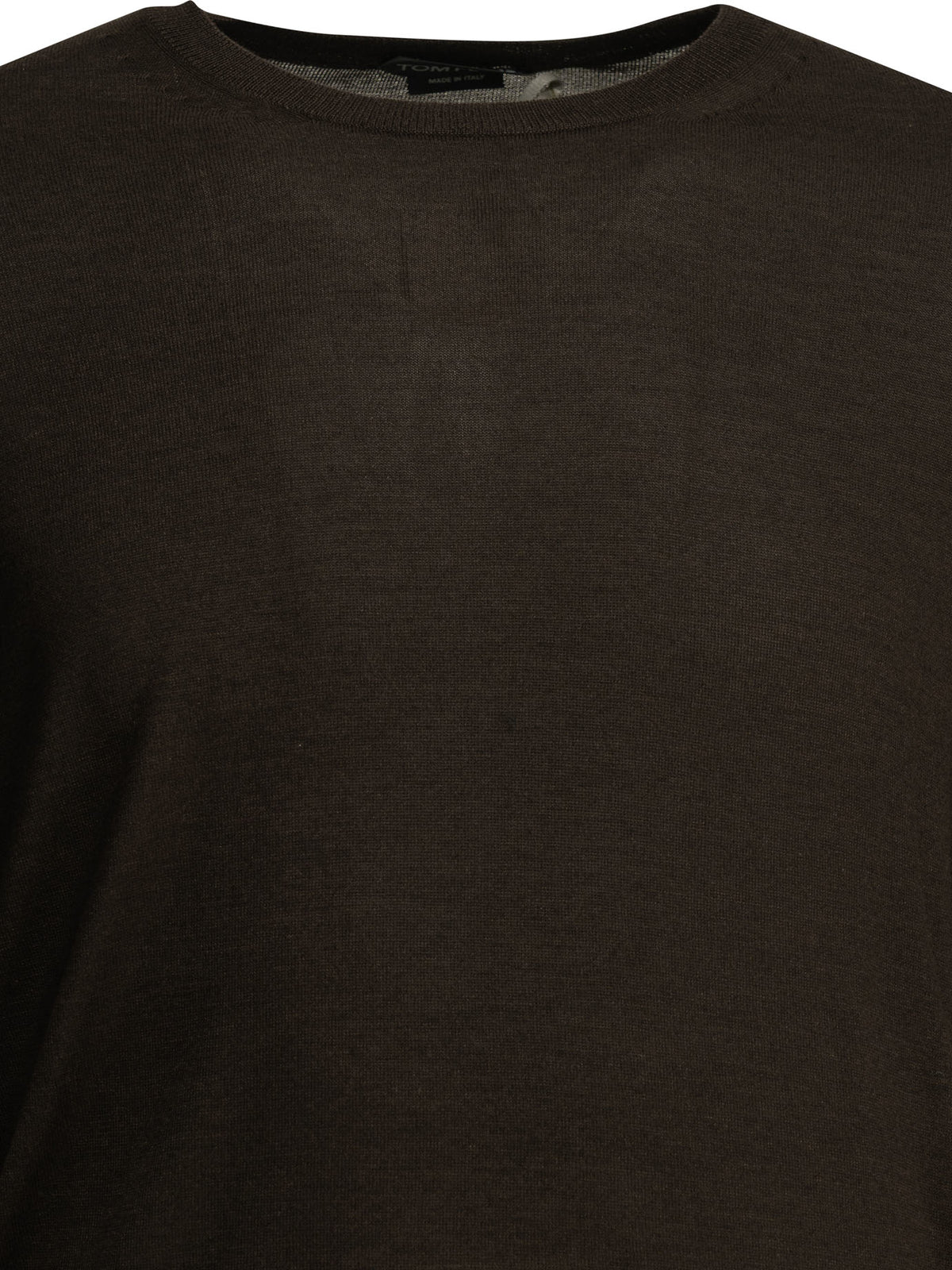 Tom Ford Cashmere and silk crew-neck sweater - Brown