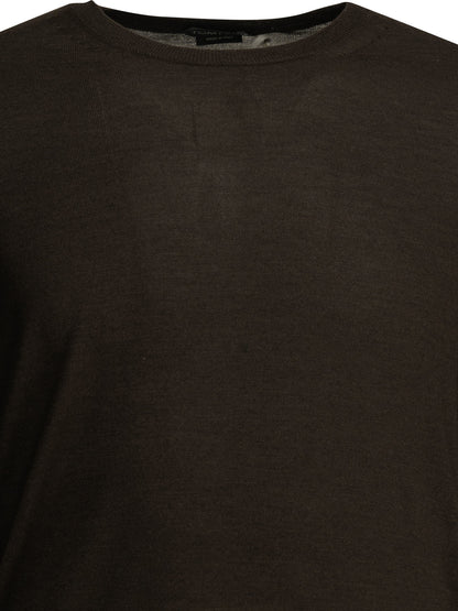 Tom Ford Cashmere and silk crew-neck sweater - Brown