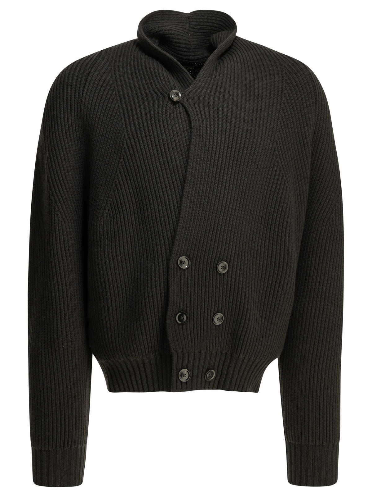Tom Ford Double-breasted cashmere cardigan - Grey