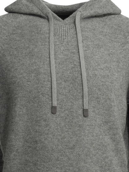 Tom Ford Cashmere hooded sweater - Grey