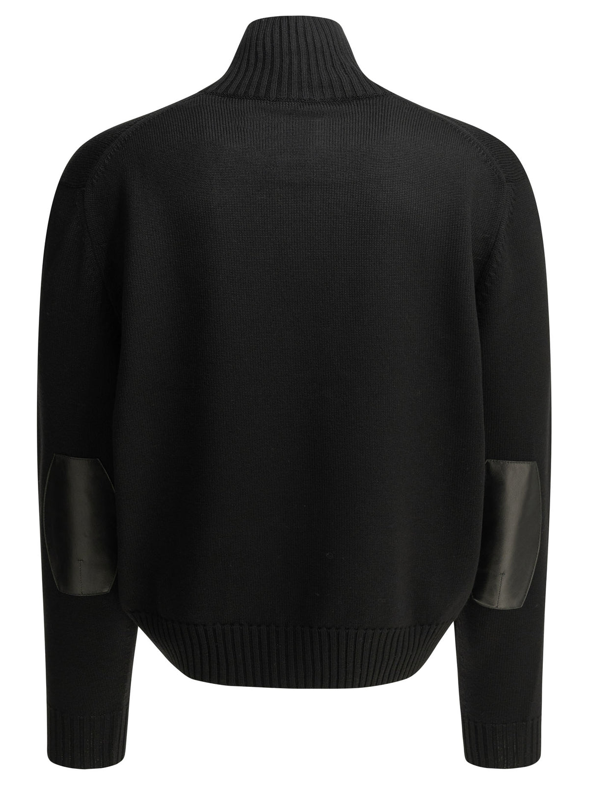 Tom Ford Wool Sweater with a Zipper - Black