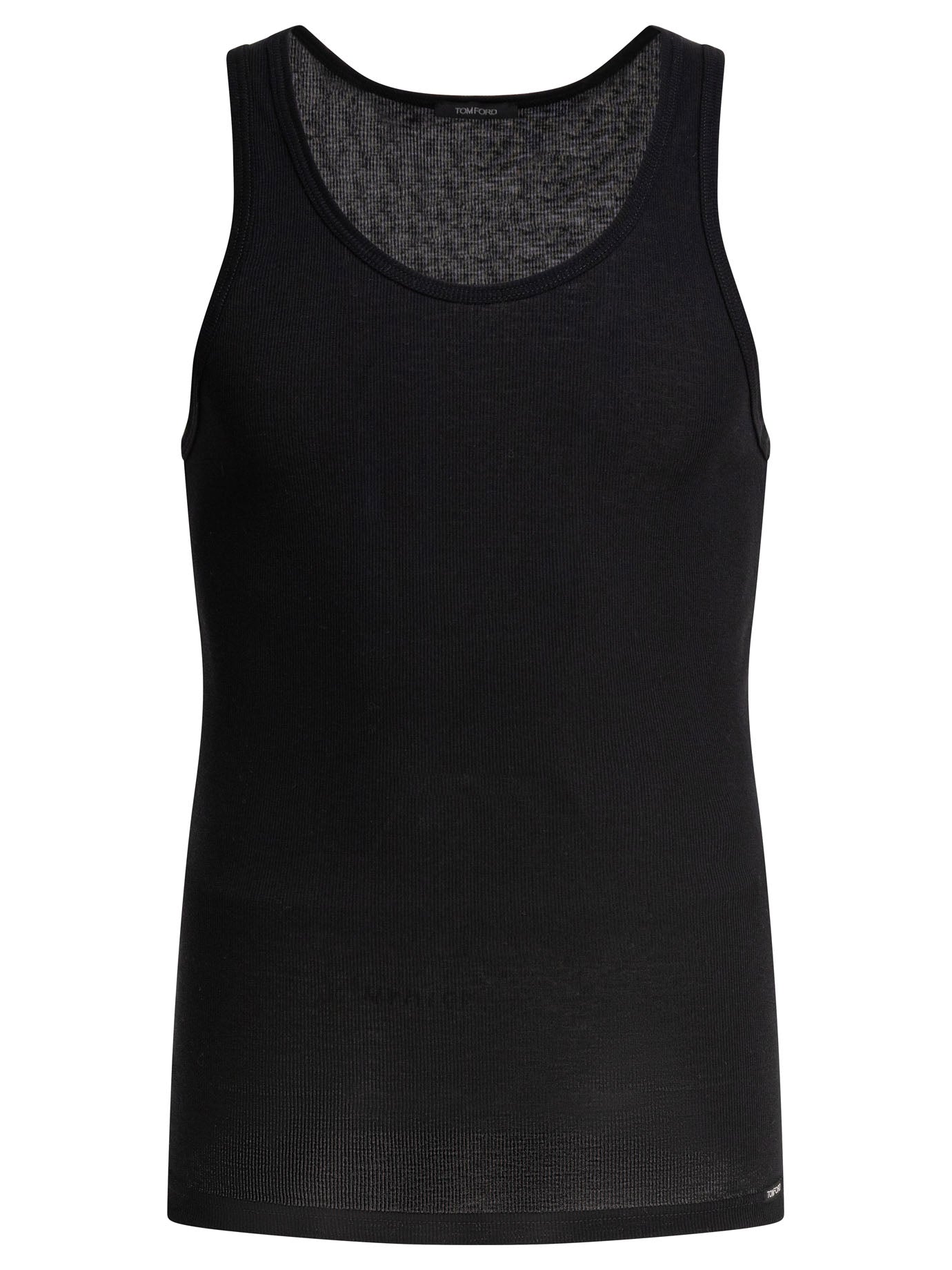 Tom Ford Cotton and modal undershirt - Black