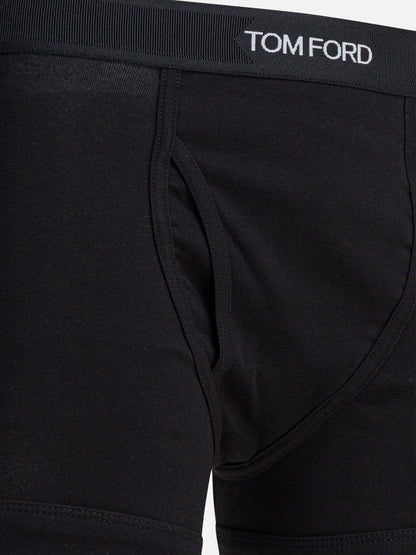 Tom Ford Cotton boxer shorts with logo - Multicolor