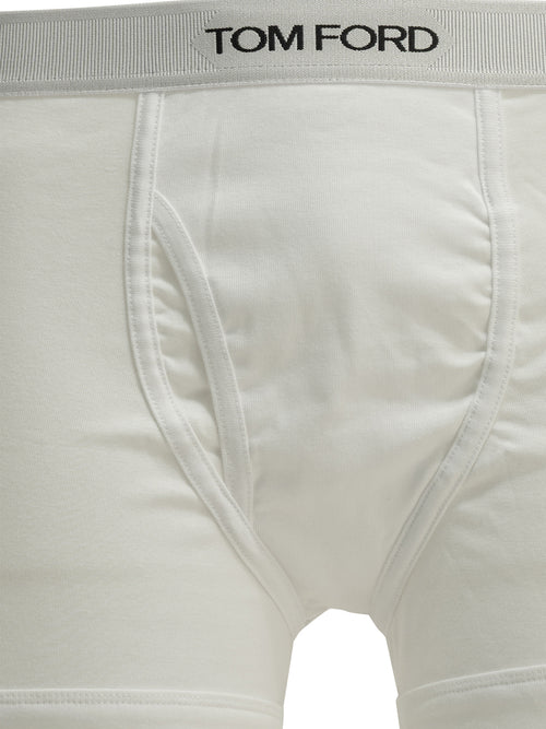 Tom Ford Cotton Boxer Shorts Set - White