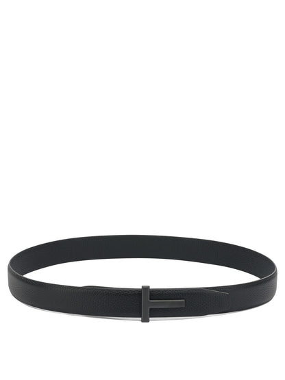 Tom Ford "T Icon" belt - Black