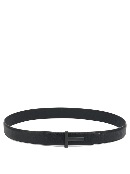 Tom Ford "T Icon" belt - Black