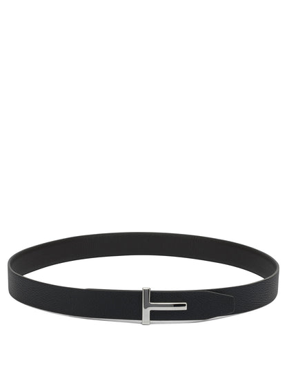 Tom Ford "T Icon" Reversible belt - Brown